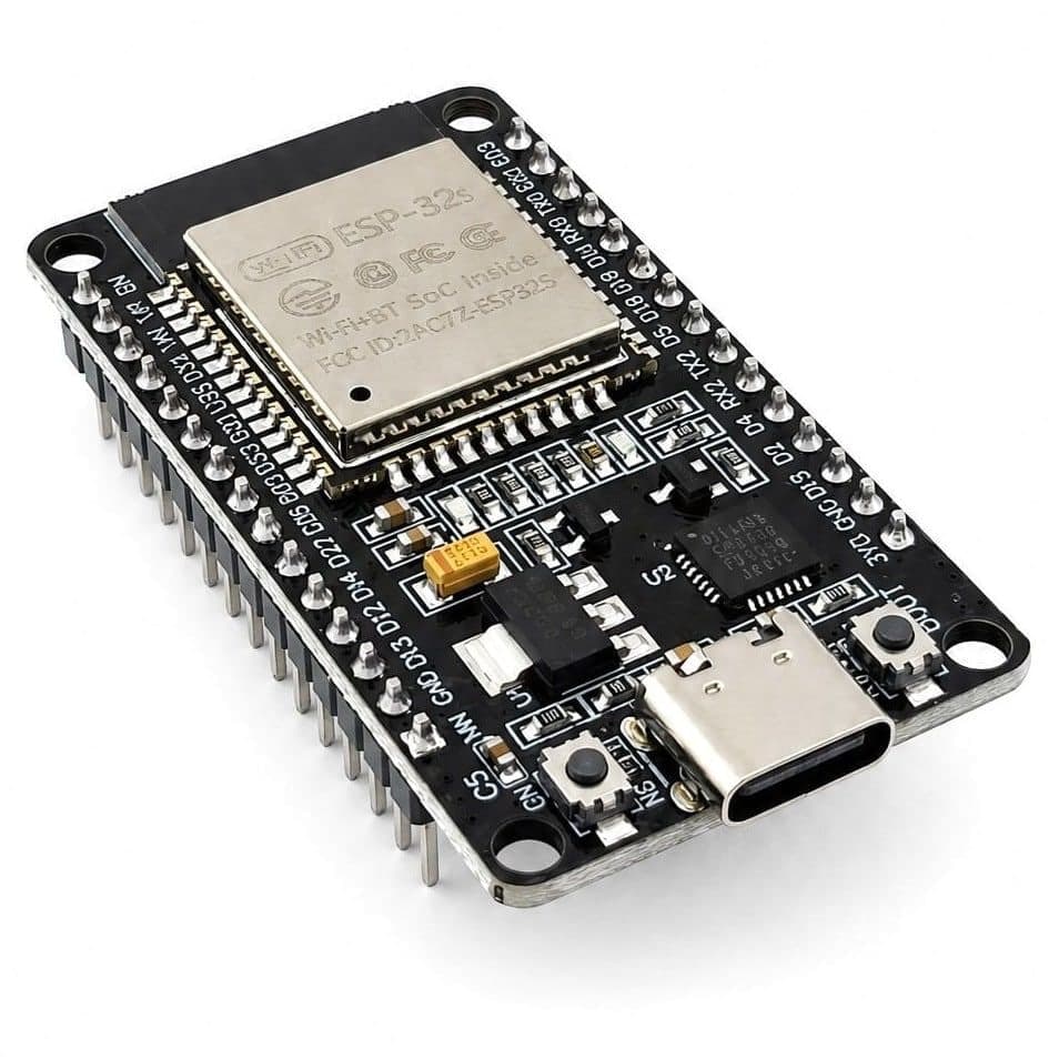 ESP32 WROOM-32 DevKit 30 pin, WiFi, Bluetooth, USB-C