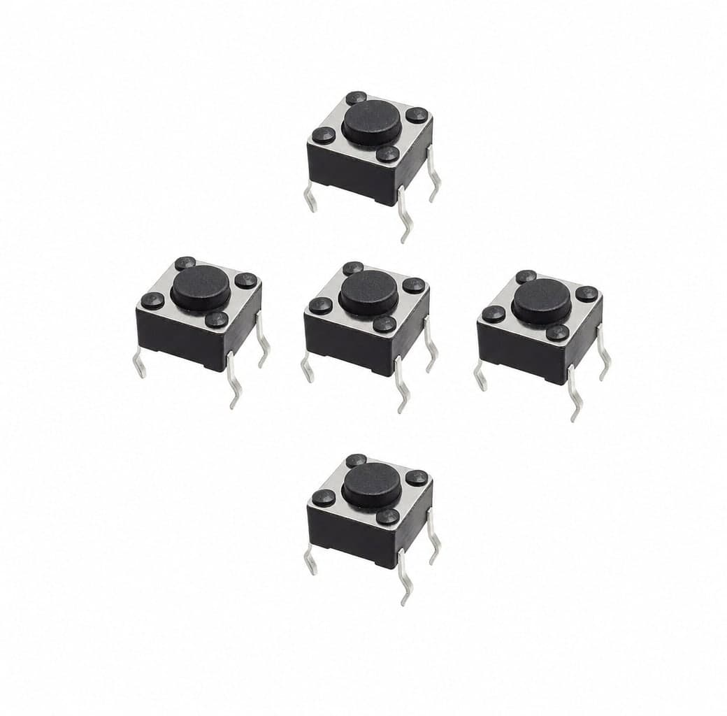 Mikroprzełącznik BITCHIP tact switch 6×6×5 mm THT, 1 szt.