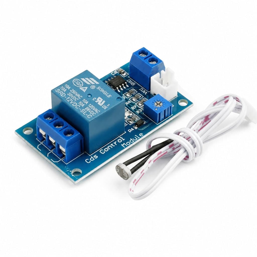 Moduł BITCHIP przekaźnika z czujnikiem światła XH-M131 12 V