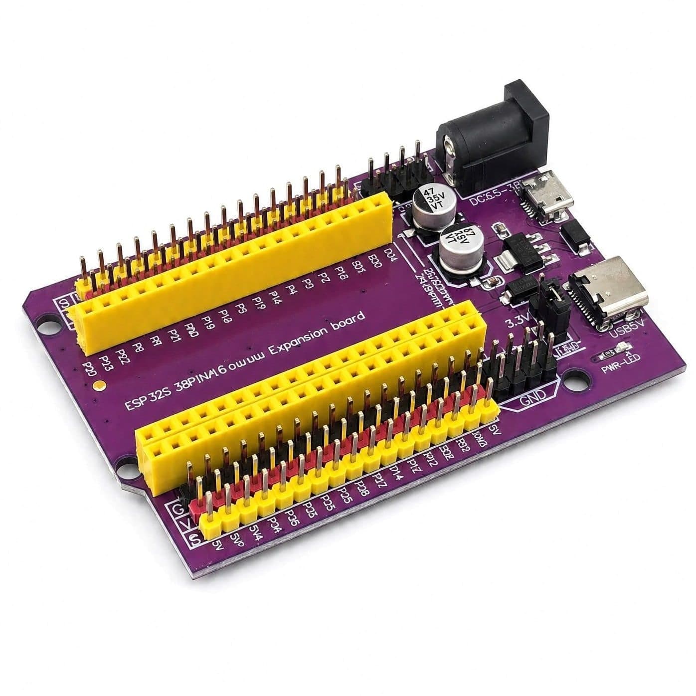 Adapter ESP32 DevKitC 38-pin płytka montażowa - shield