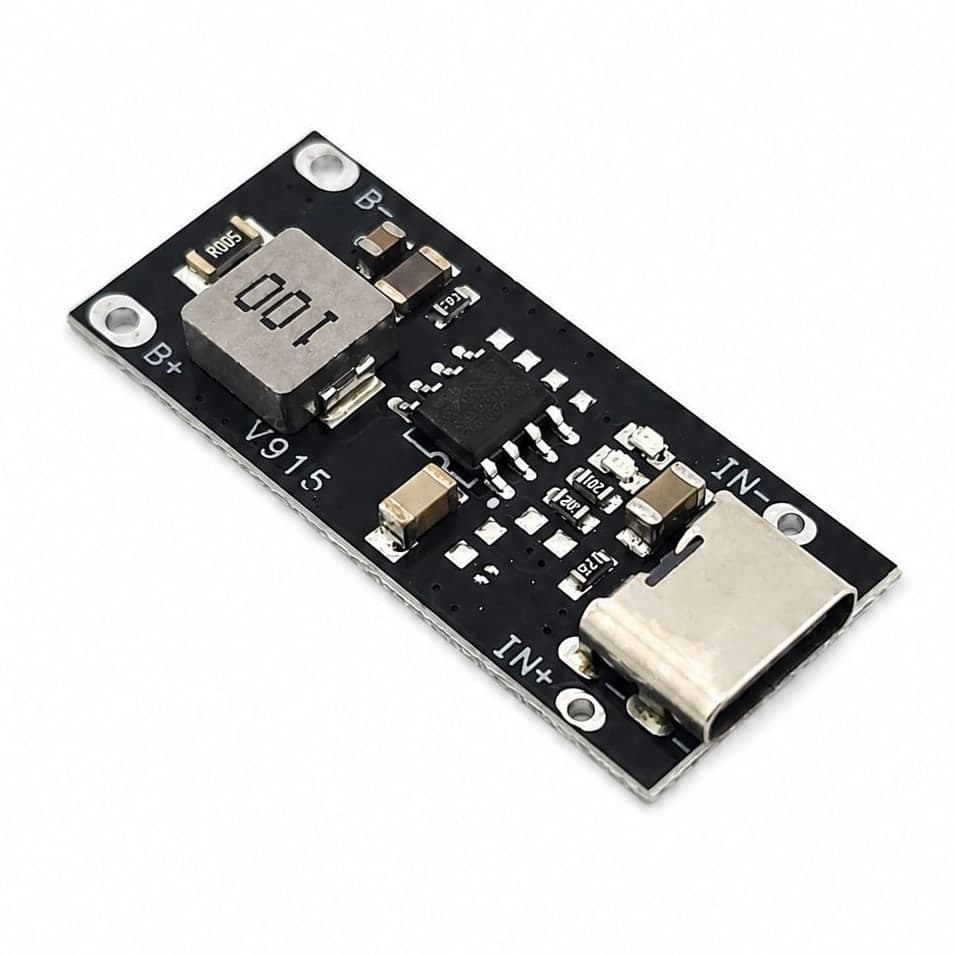 Ładowarka BITCHIP ogniw 18650 1S 3A USB-C IP2312 - zdjęcie 3