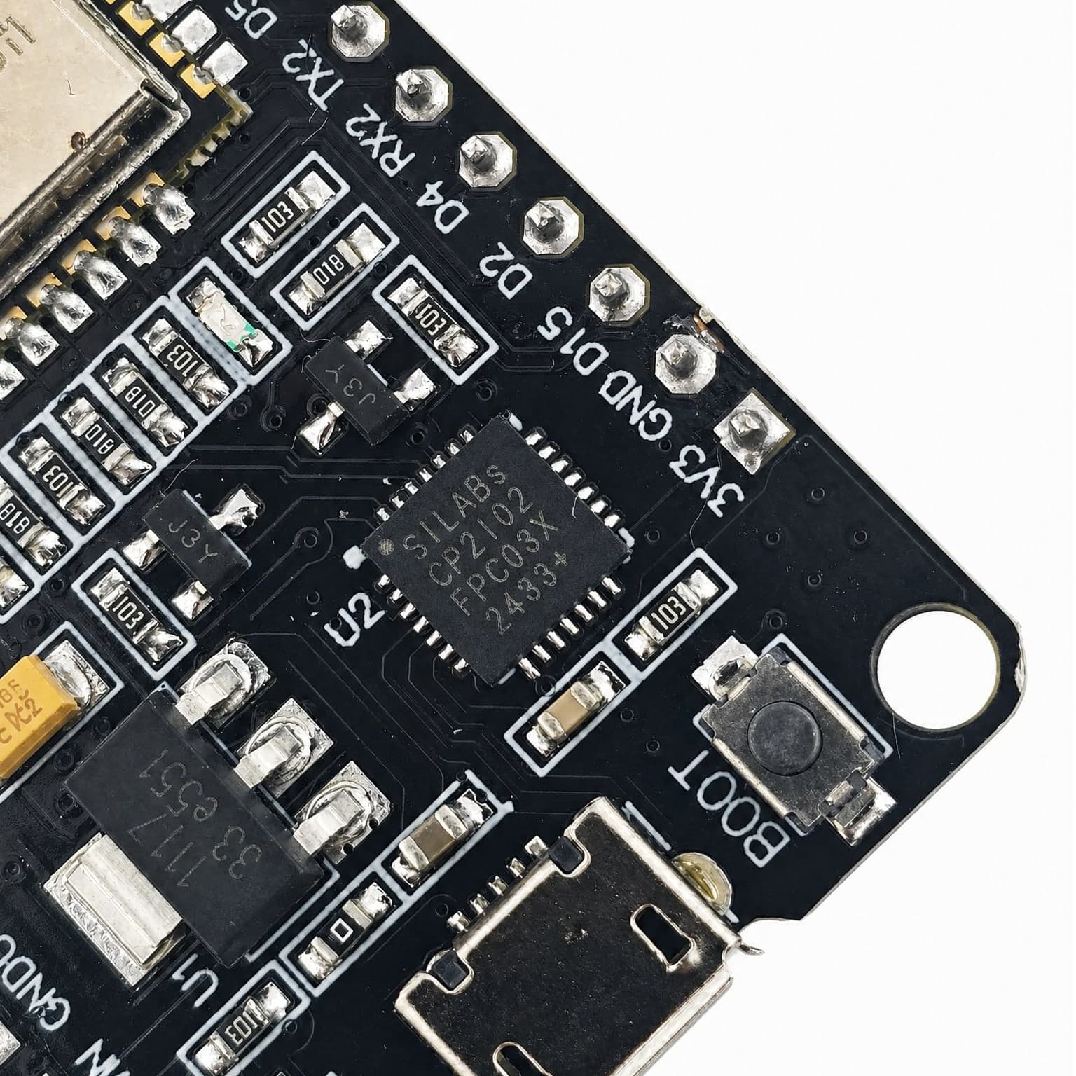 ESP32 WROOM-32 DevKit 30 pin, WiFi, Bluetooth, microUSB - zdjęcie 4