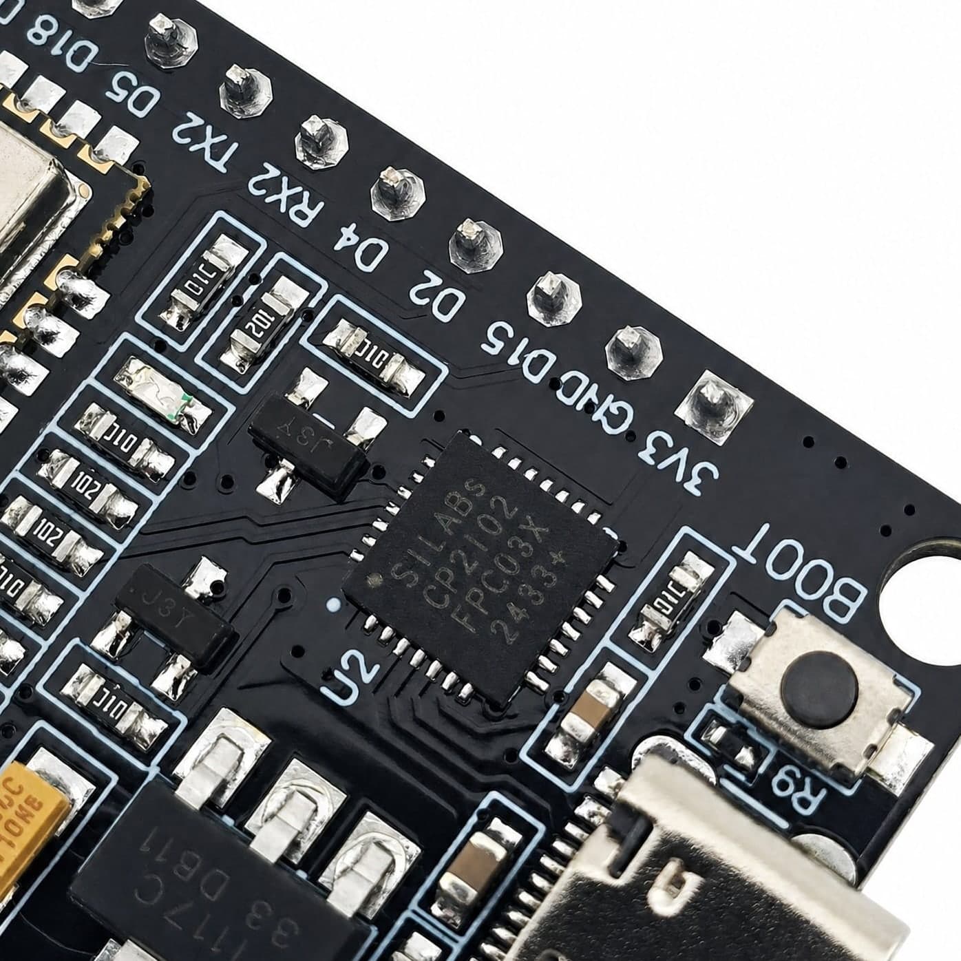 ESP32 WROOM-32 DevKit 30 pin, WiFi, Bluetooth, USB-C - zdjęcie 4