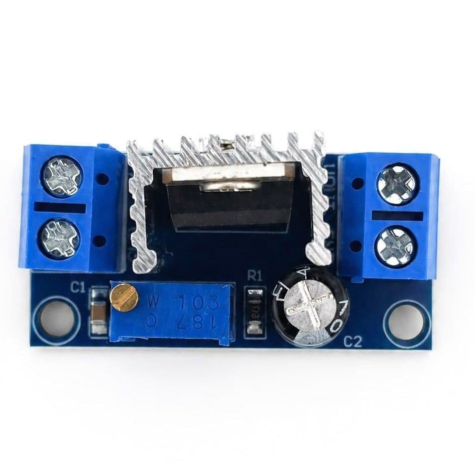 Regulator napięcia liniowy LM317, moduł regulowany - zdjęcie 3