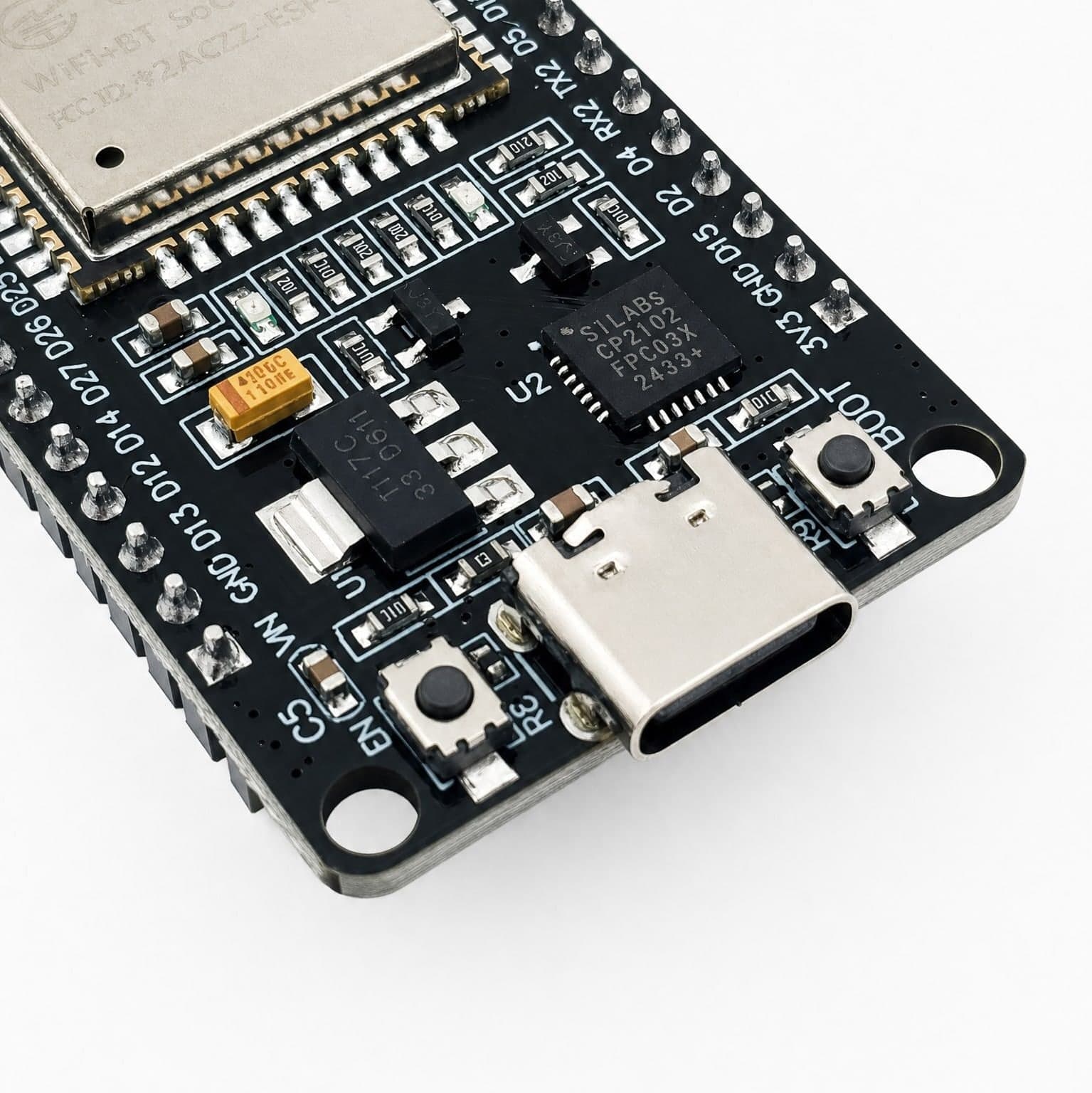 ESP32 WROOM-32 DevKit 30 pin, WiFi, Bluetooth, USB-C - zdjęcie 5