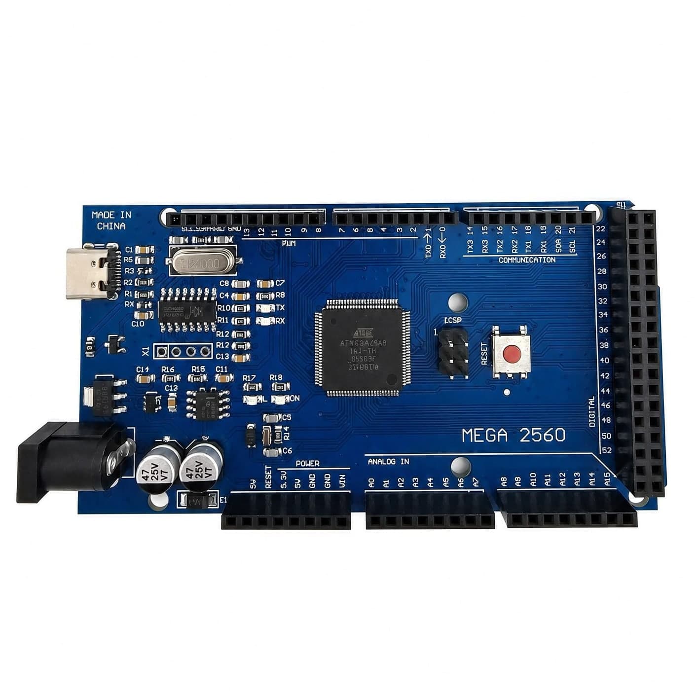 Płytka Mega 2560 R3 CH340, USB-C (kompatybilna z Arduino) - zdjęcie 4