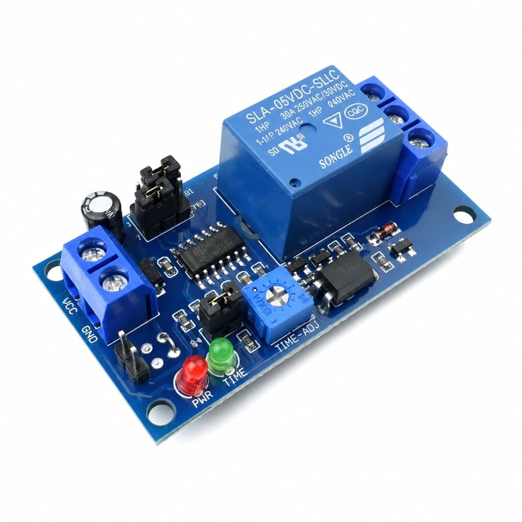 Moduł BITCHIP przekaźnika czasowego 12 V, 1 s - 1 h