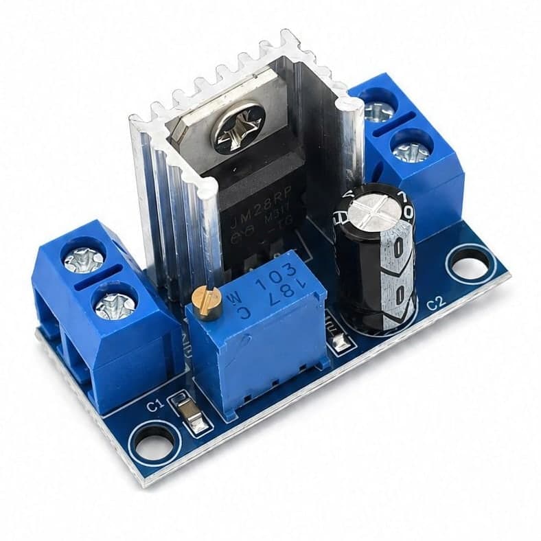 Regulator napięcia liniowy LM317, moduł regulowany