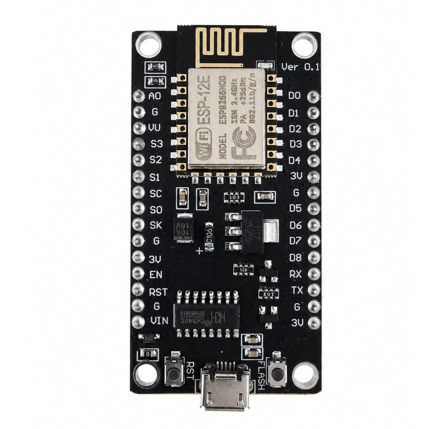 Moduł WIFI ESP8266 + NodeMCU V3 CH340 Arduino WIFI IoT  - zdjęcie 3