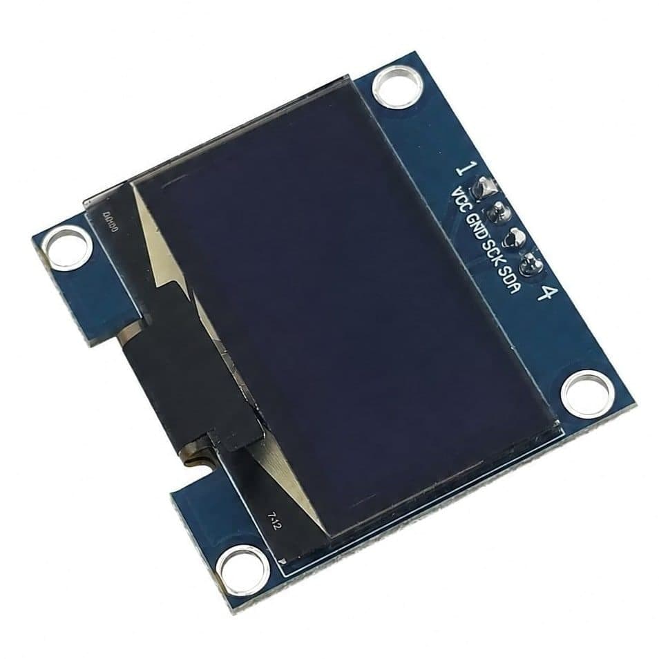 Wyświetlacz OLED 1,3" 128×64 I2C 4 pin, biały - zdjęcie 2