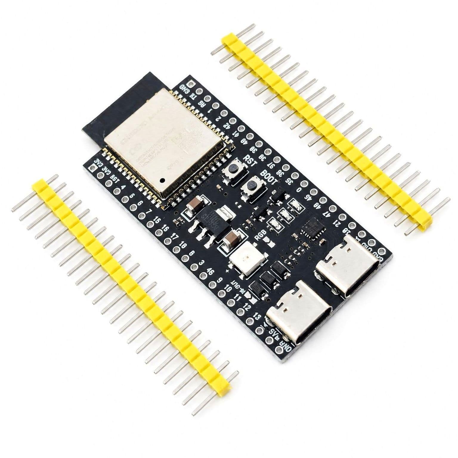 Moduł ESP32-S3 N16R8 Mikrokomputer z WiFi + Bluetooth, 2× USB-C