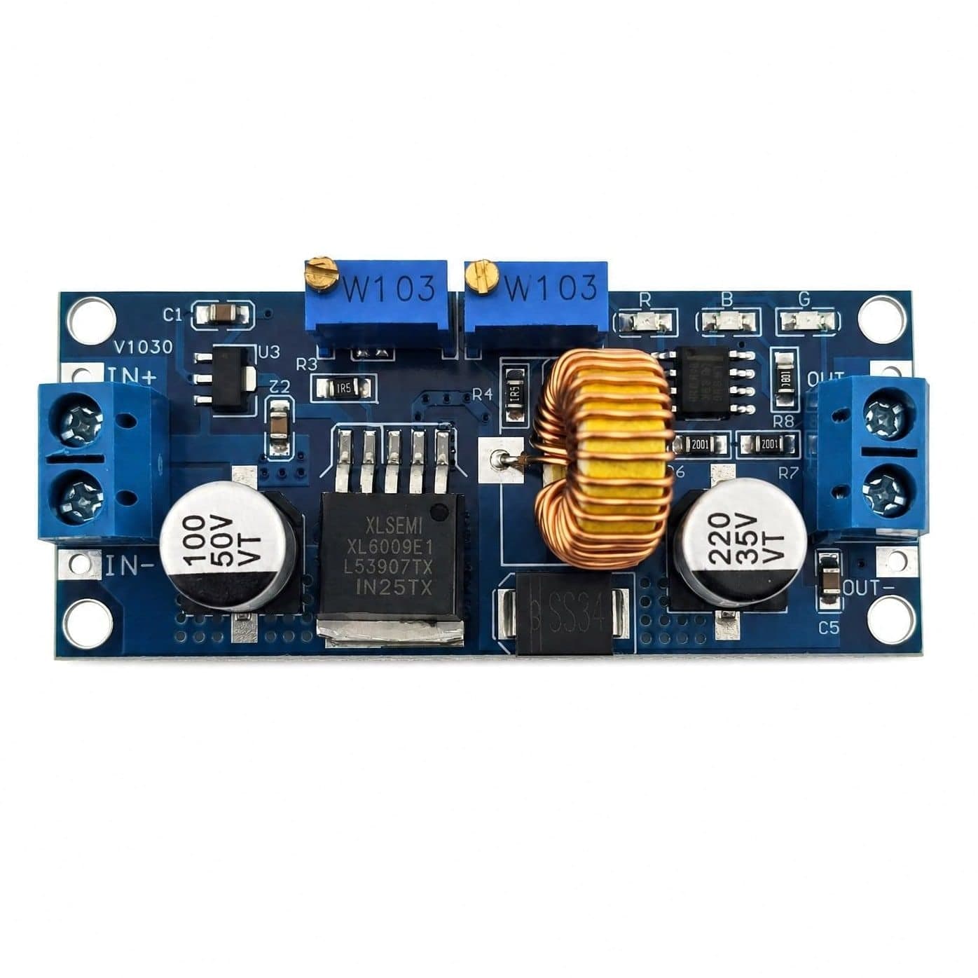 Przetwornica BITCHIP step-down XL4015 5A CC/CV, ładowanie Li-ion - zdjęcie 2
